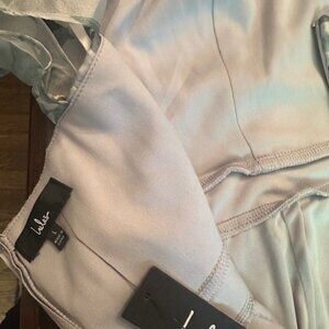 Soiree Perfection Light Blue Floral Ruffled Tiered Maxi Dress